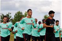 المنتخب البرتغالي يؤدي تدريباته استعدادًا لودية مصر
