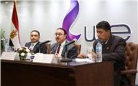 «القاضي» يلتقي قيادات المصرية للاتصالات بالقرية الذكية
