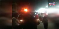 السيطرة على حريق بشقة سكنية في شبرا الخيمة |فيديو