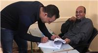أحمد مرتضى منصور يدلي بصوته في الانتخابات الرئاسية
