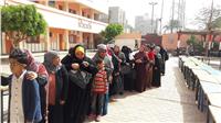 مصر تنتخب| توافد المواطنين على اللجان الانتخابية للإدلاء بأصواتهم بالفيوم