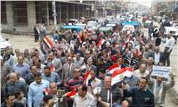 مصر تنتخب| مسيرة حاشدة من أهالي مدينة قطور للمشاركة بالانتخابات