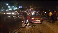 إصابة 7 في حادثين متفرقين بسبب العواصف الترابية بكفر الشيخ