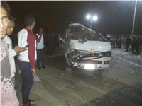  إصابة 9 ركاب في إنقلاب سيارة أجرة بالأقصر