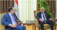 وزير الصناعة يبحث مع سفير لبنان الجديد تعزيز التعاون الاقتصادى