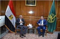 عشماوي يبحث مع السفير الإذربيجاني سبل التعاون المشترك