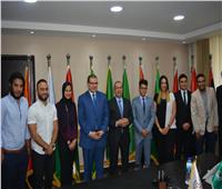 «سعفان» يلتقي اتحاد طلاب ورواد الأعمال بالأكاديمية العربية