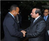 عاجل| السيسي يستقبل رئيس وزراء أثيوبيا ويعقد جلسة مباحثات معه .. صور