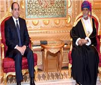 السلطان قابوس يتلقى برقية شكر من الرئيس السيسي