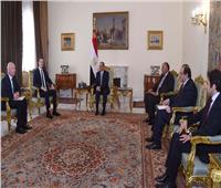 السيسي: مصر تدعم مبادرات التوصل لتسوية عادلة وشاملة للقضية الفلسطينية 