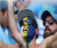 روسيا 2018| بالصور جماهير أوروجواي تتوافد على ملعب كوسموس