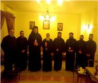 المدبر الرسولي الكاثوليكي لايبارشية الجيزة يزور أُسقف 6 أكتوبر وأوسيم