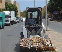 رئيس مدينة القصير: استمرار تنفيذ حملات النظافة بالشوارع 