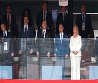 روسيا 2018| الملك فيليب السادس ورئيس الوزراء الروسي يحضران مباراة روسيا وإسبانيا