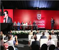 خالد عبد الغفار يشهد افتتاح جامعة كندا بالعاصمة الجديدة