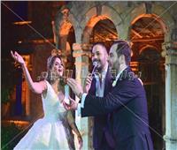 صور| رامي عياش ولطيفة يُضيئان زفاف نجل صادق الصباح