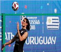 روسيا 2018| كافاني يعود لتدريبات أوروجواي.. وفرص مشاركته أمام فرنسا «ضئيلة»