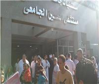المحرصاوي: لا توجد حالات وفاة في حريق «الحسين الجامعي»