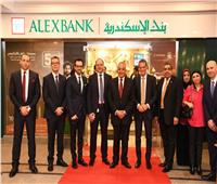 افتتاح فرع بنك الإسكندرية بهيئة التنمية الصناعية في التجمع الخامس