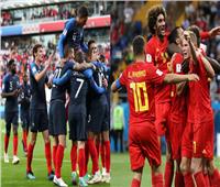 روسيا 2018| بث مباشر.. مباراة فرنسا وبلجيكا في نصف نهائي المونديال