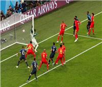 روسيا 2018| شاهد هدف فرنسا الأول في شباك بلجيكا 
