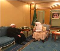 المفتي يبحث التعاون الديني مع وزير الشئون الإسلامية السعودي 