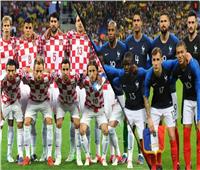 روسيا 2018| بث مباشر لمباراة فرنسا وكرواتيا