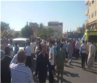  الآلاف يشيعون جنازة الرائد "سامح مدحت" بطور سيناء