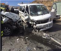 مصرع سيدة وإصابة 6 آخرين في حادث بطريق القاهرة إسكندرية الصحراوي