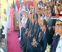 الرئيس السيسي يطالب  بـ«حرس سلاح» لشهداء الوطن