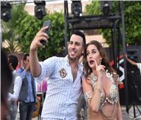 صور| حمادة مجدي يُغني.. وأنستاسيا ترقص بحفل «club xS»