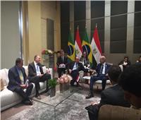 شريف إسماعيل يلتقي وزير خارجية البرازيل على هامش قمة «بريكس»
