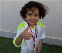 صور| نجل النني: أنا أهلاوي وأحلم بأن أكون لاعبا دوليا كوالدي ومحمد صلاح