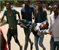 بالصور|جنازة مدير سد النهضة تتحول لاشتباكات بين محتجين والشرطة