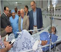 تشييع جثامين ضحايا حادث بورسعيد.. ومحافظ الدقهلية يطمئن على المصابين
