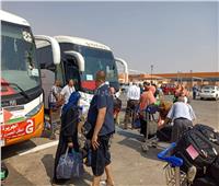 الدفعة الثامنة من حجاج قطاع غزة تغادر مطار القاهرة