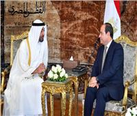 تفاصيل مباحثات الرئيس السيسي وولي عهد أبو ظبي.. أبرزها القضايا الإقليمية