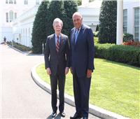 شكري يلتقي مستشار الأمن القومي الأمريكي "جون بولتون" في مستهل زيارته لواشنطن