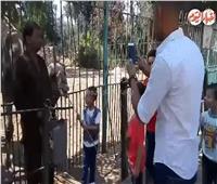 فيديو| توافد المواطنون على حديقة الحيوان في اليوم الأول من عيد الأضحى
