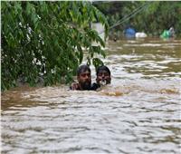 العالم في صور| الفيضانات تدمر منازل ولاية «كيرالا» في الهند