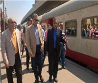 حقيقة تعطل قطار الإسكندرية أثناء تواجد وزير النقل بداخله