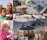 فيديو وصور| أهالي البدرشين: «نحن نعيش في كارثة»