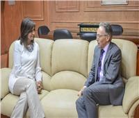 وزيرة الهجرة تلتقي السفير الاسترالي بالتزامن مع انتهاء أعماله بالقاهرة