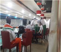 منتخب النيجر يصل المطار للمغادرة بعد الخسارة بسداسية