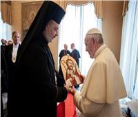 البابا فرنسيس يلتقي الأنبا توماس ضمن لقائه الأساقفة الجدد