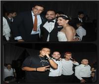 صور| محمد نور وأوكا وأورتيجا نجوم زفاف «كيرلس وايـﭭا»