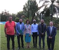 السفيرة عبير بسيوني تعقد لقاء بين شركة السويدي ورجال أعمال ببوروندي