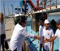 سفارة مصر بقبرص تستقبل الصيادين المحتجزين بعد إطلاق سراحهم