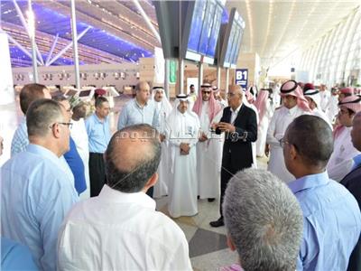 صور| رؤساء هيئات الطيران المدني يزورون مطار الملك عبد العزيز