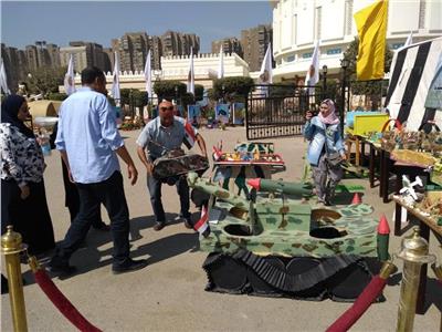 بالصور| استعدادات «تعليم القاهرة» للمشاركة في احتفالات نصر أكتوبر